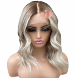 Nikky HD Lace Wig - Dark Roots with Multi-Tonal Blonde Wavy